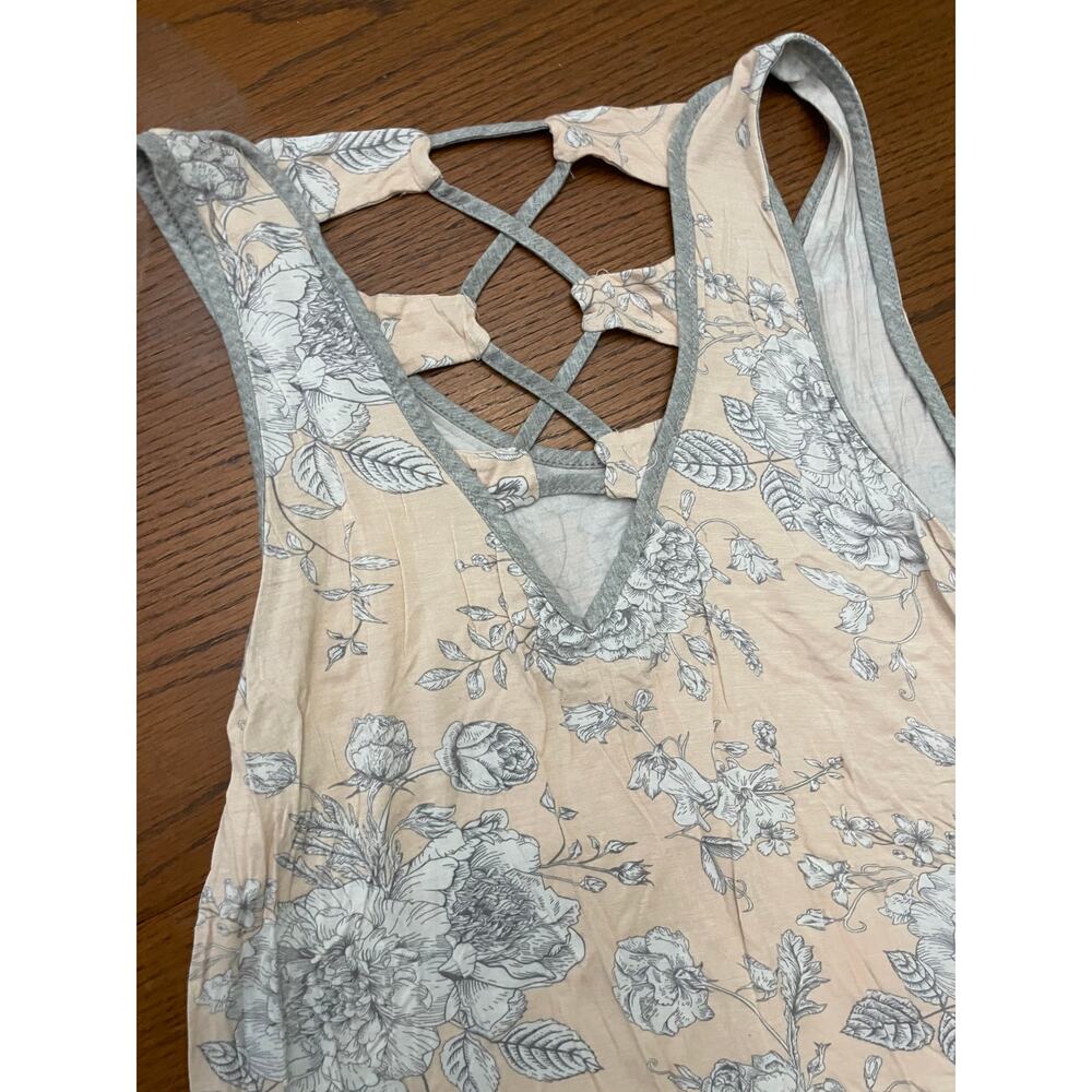 Daisy Fuentes Floral Dress Size L - Picture 9 of 9